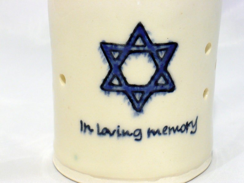 Yahrzeit Candle Holder Memorial Candle Holder. Etsy