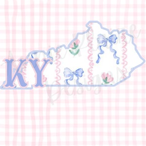 Kentucky Coquette PNG, coquette png, state shirt png, kentucky, coquette state, grandmillenial