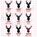Christmas Deer Hunting PNG - Etsy