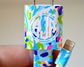 Lilly Pulitzer Vinyl Monogram iPhone Charger Wrap Decal