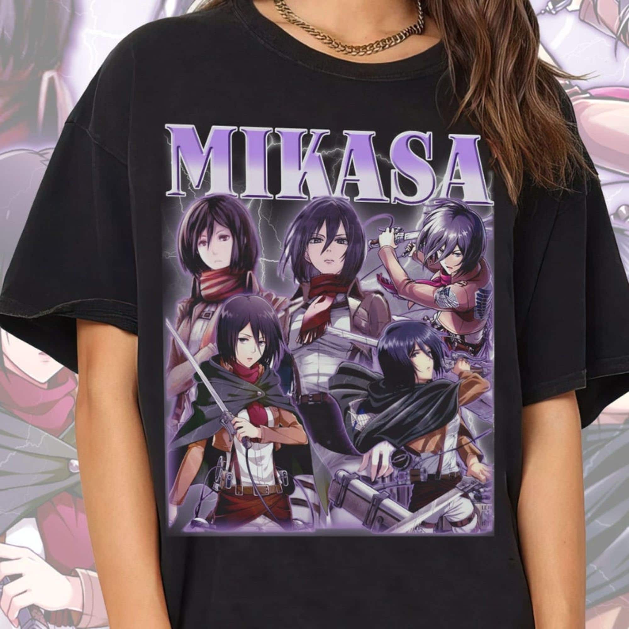 Discover mikasa shirt Anime Vintage T Shirt
