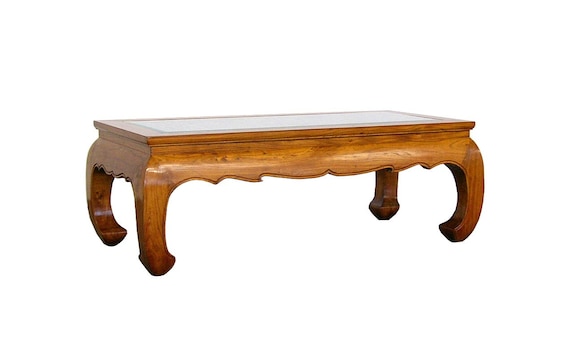 Large Vintage Chinese Ming style Yumu Low Table coffee Table With