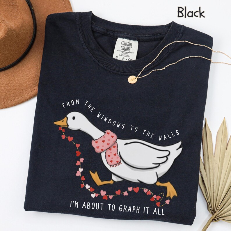ABA Shirt Funny, aba Therapist Shirt, Valentine aba Shirt, Funny Goose Shirt, Behavior Analyst Gift, rbt bcba Shirt, Comfort Colors Tee Black