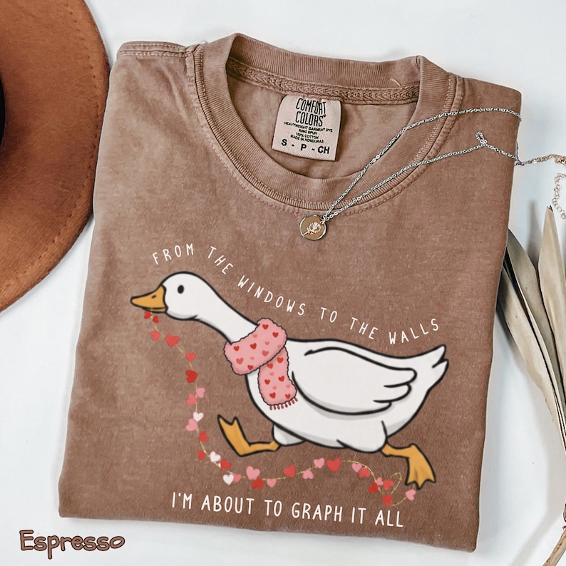 ABA Shirt Funny, aba Therapist Shirt, Valentine aba Shirt, Funny Goose Shirt, Behavior Analyst Gift, rbt bcba Shirt, Comfort Colors Tee image 7