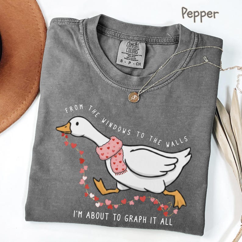 ABA Shirt Funny, aba Therapist Shirt, Valentine aba Shirt, Funny Goose Shirt, Behavior Analyst Gift, rbt bcba Shirt, Comfort Colors Tee Pepper