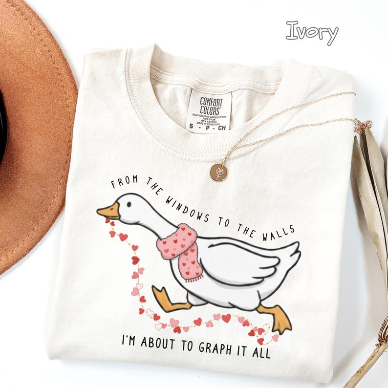 ABA Shirt Funny, aba Therapist Shirt, Valentine aba Shirt, Funny Goose Shirt, Behavior Analyst Gift, rbt bcba Shirt, Comfort Colors Tee Ivory