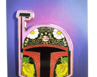 Bobafett JesseJFR Emaille Pin 1,75 Zoll Hart-Emaille