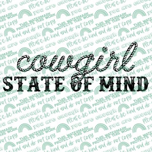 cowgirl state of mind png