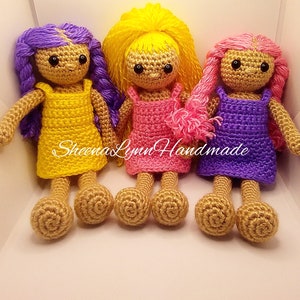 Crochet doll pattern, crochet doll, crochet doll pdf, doll