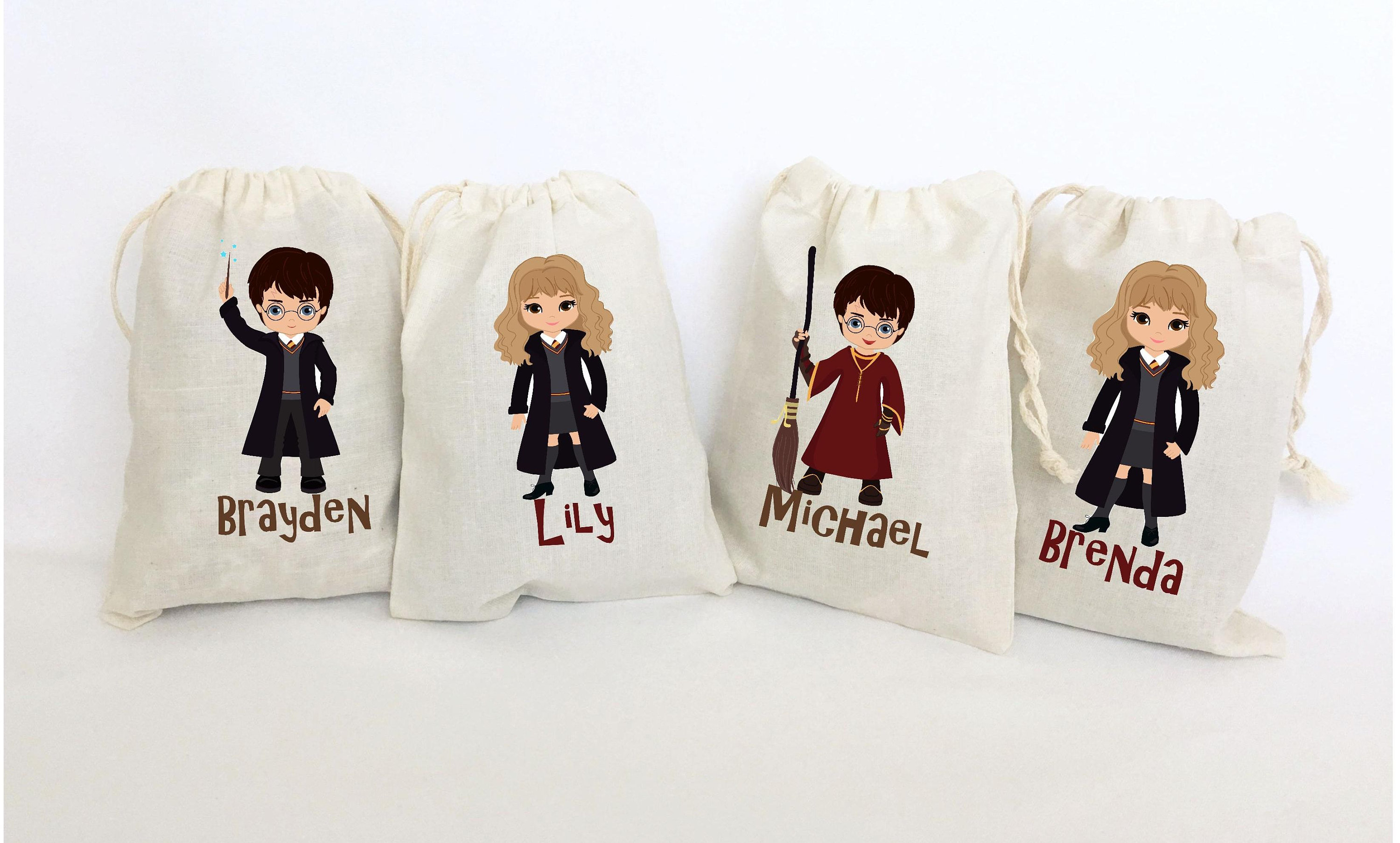 Wizard Favor Bags Wizards Party Favors Personalized Party Bags Birthd…