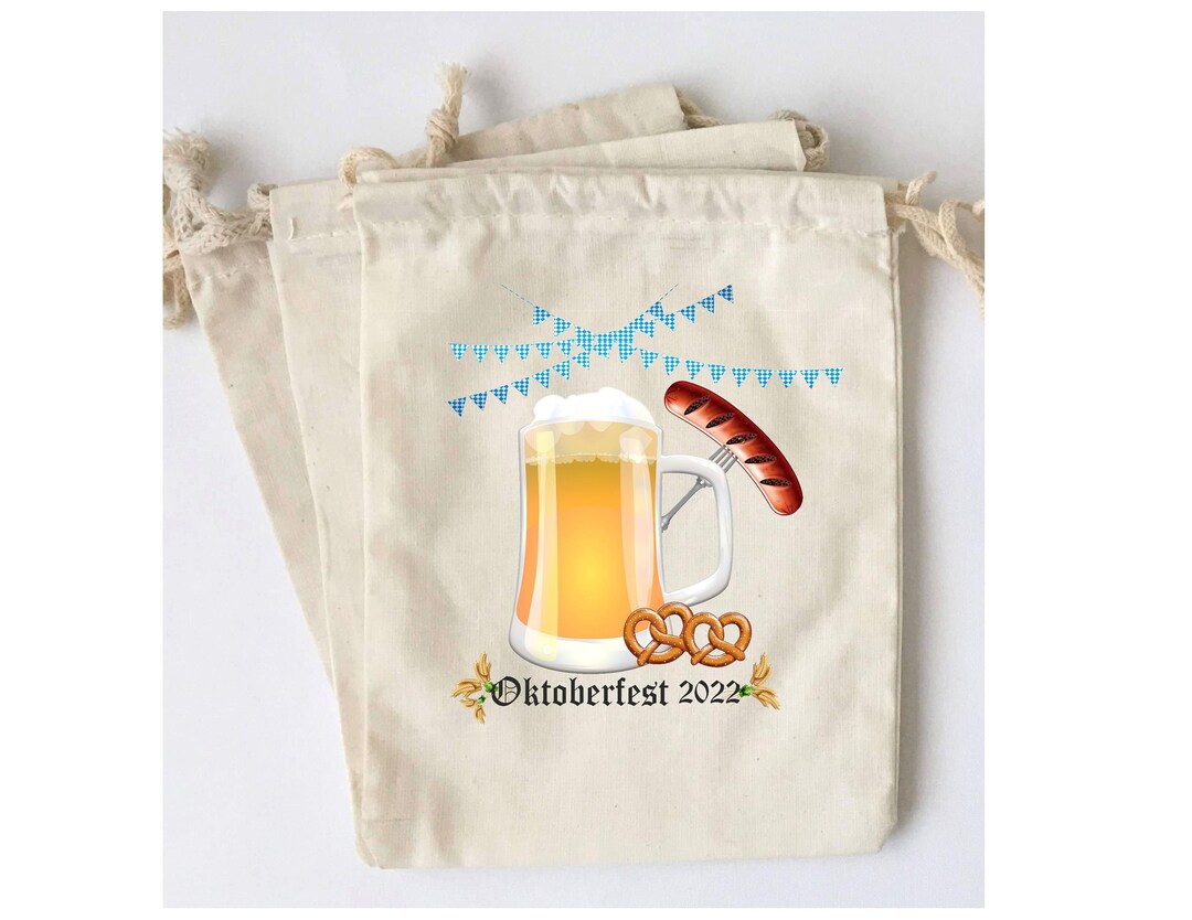 Oktoberfest Favor Bags German Beer Festival Favors Oktoberfest Favors