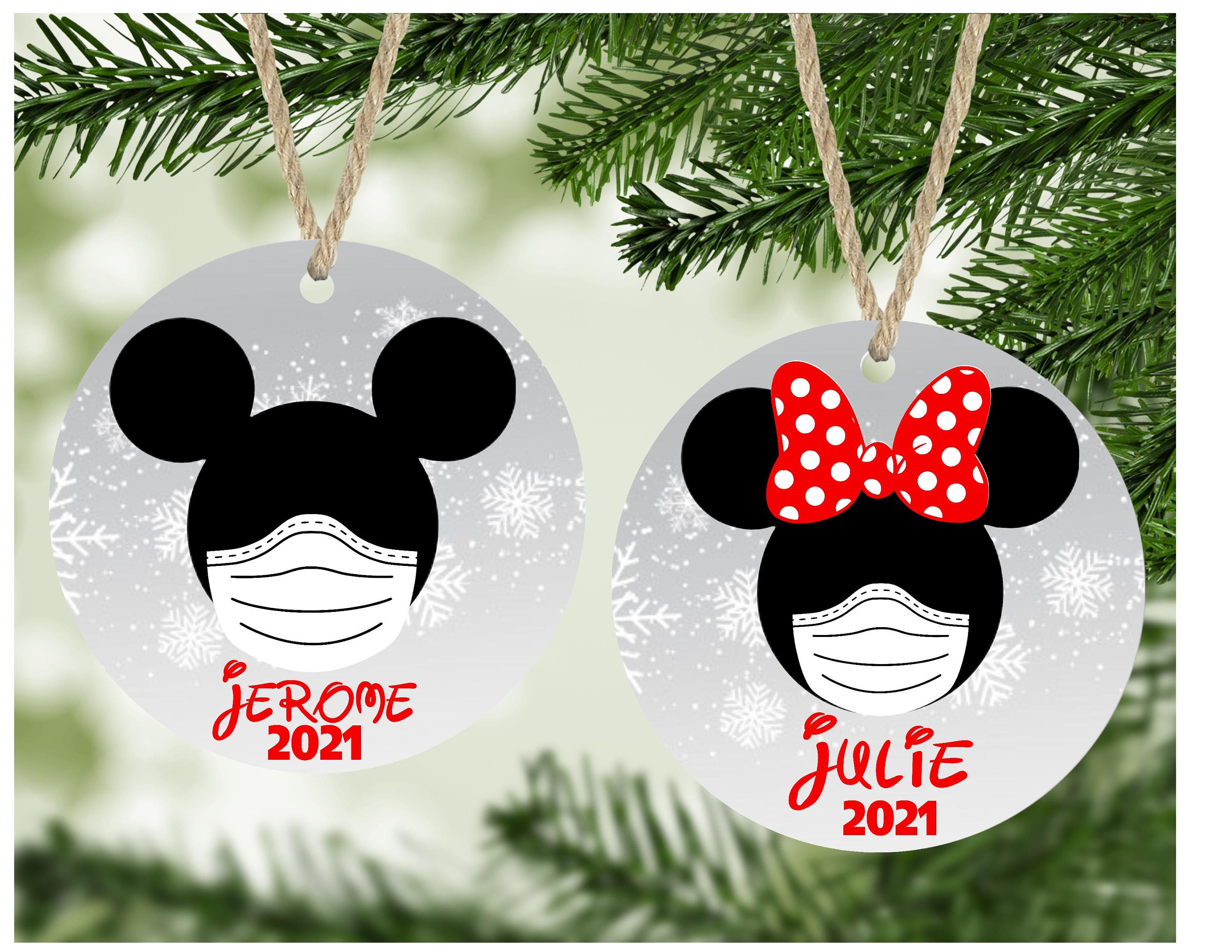 40+ Disney Christmas Ornaments 2021