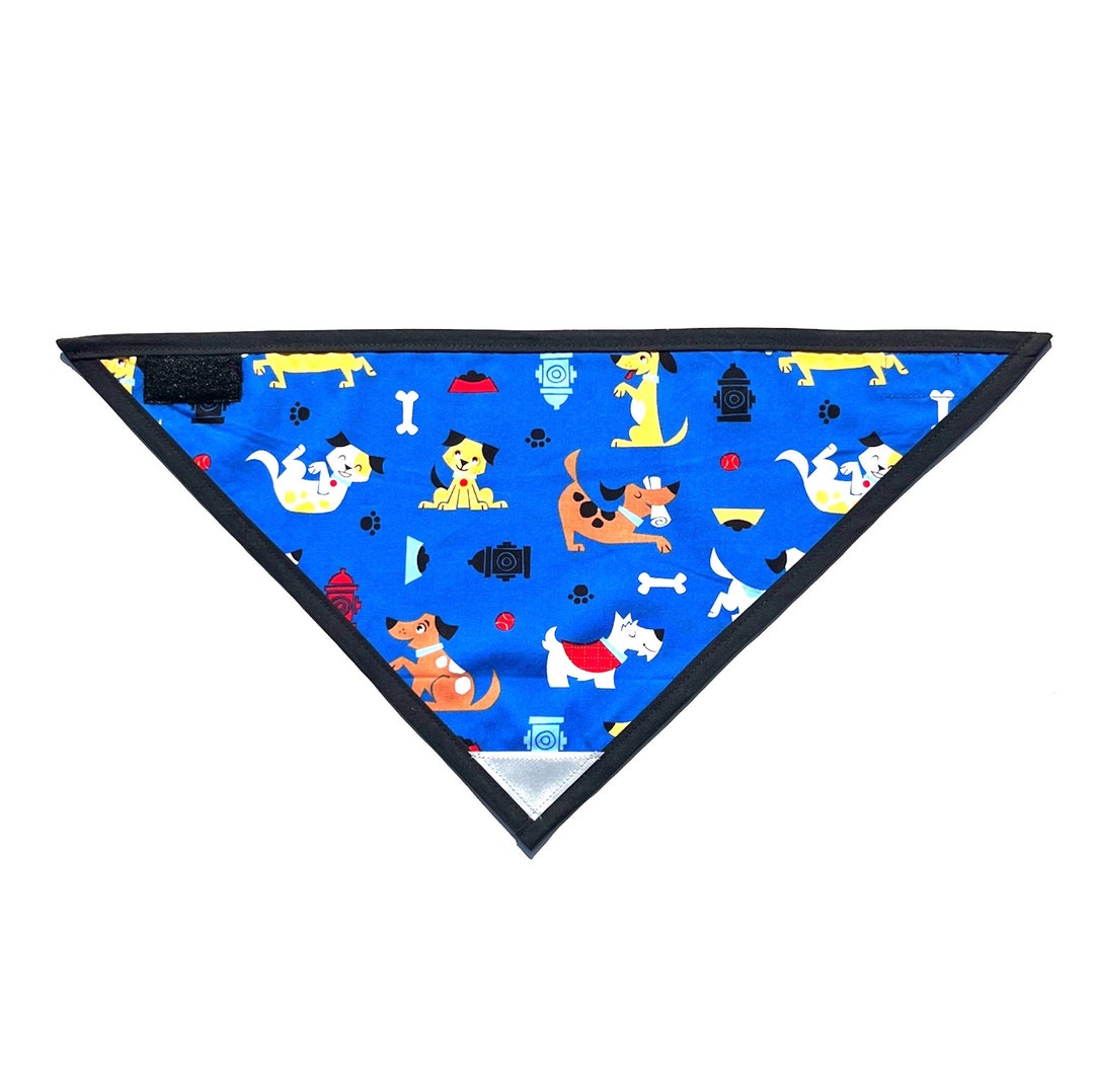 PLAYFUL PUPS Dog Bandana VELCRO® Brand Fastener Etsy