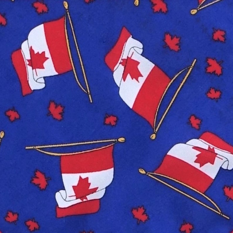 CANADA FLAG Dog Bandana Reflective Patch and VELCRO® Brand Etsy