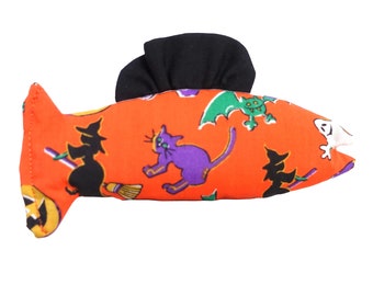 Organic Catnip Cat Toy: Halloween Witches Catfish