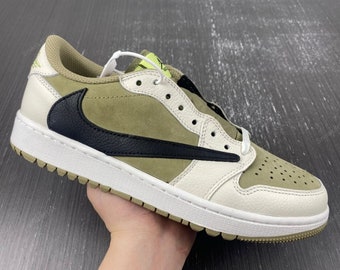 Jordan 1 Low Golf Neutral OliveBlack-Sail For Sale