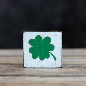 Shamrock Shelf Sitter, St. Patrick's Day Decor