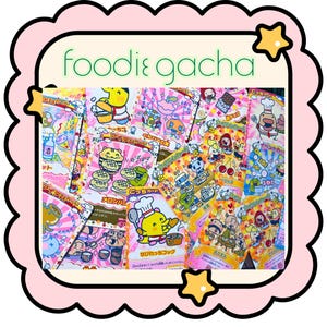 Pacote de cartas colecionáveis Tamagotchi Foods Mystery Bag Pacote de cartas misteriosas Arcade Cartas colecionáveis Tamagotchi Gacha Lucky Bag