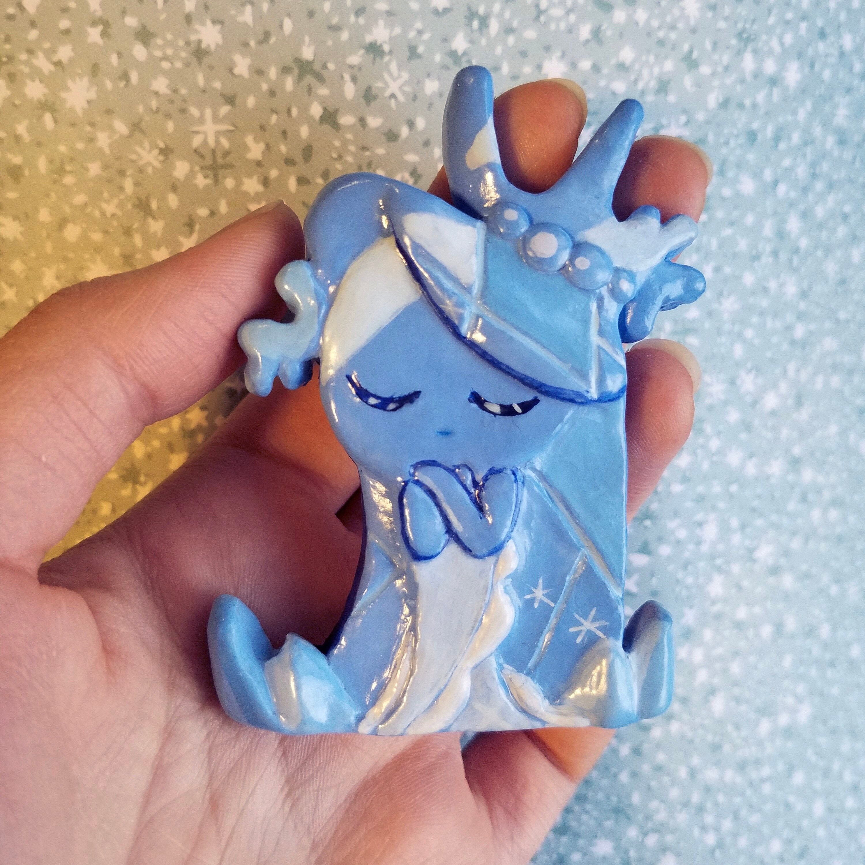 Sea Fairy Cookie Cookie Run Game Frozen Pin Or Magnet Handmade Etsy