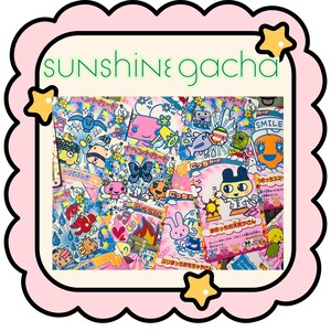 Bolsa misteriosa de cartas coleccionables Tamagotchi You're My Sunshine, paquete de cartas misterioso, tarjetas coleccionables Arcade, bolsa de la suerte Tamagotchi Gacha