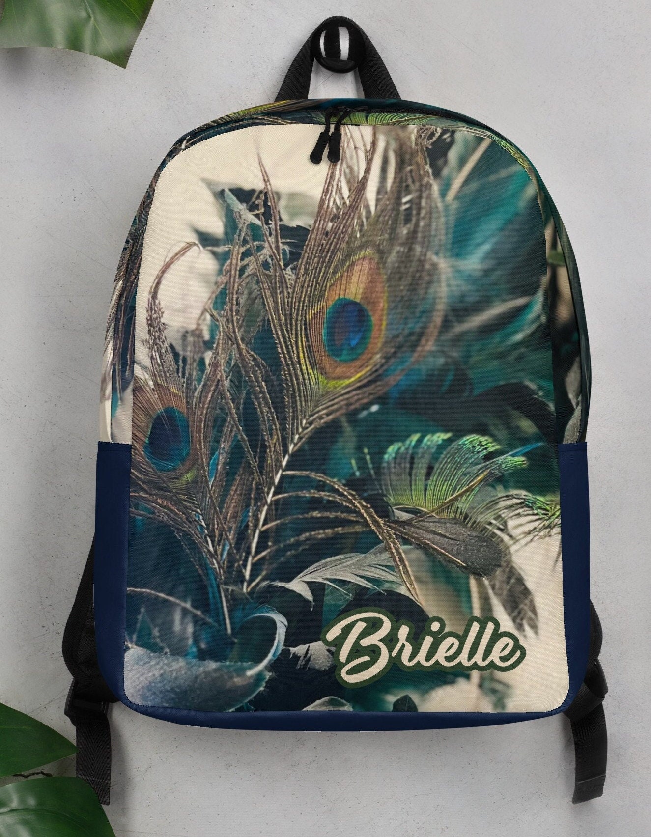 Feather School Bag Etsy