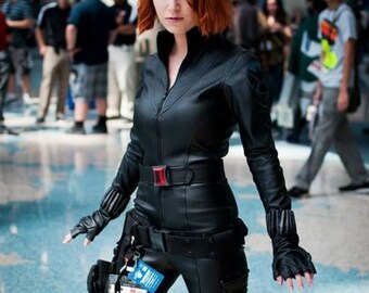 Zwarte Weduwe Cosplay Kostuum Van Avengers Infinity War Etsy