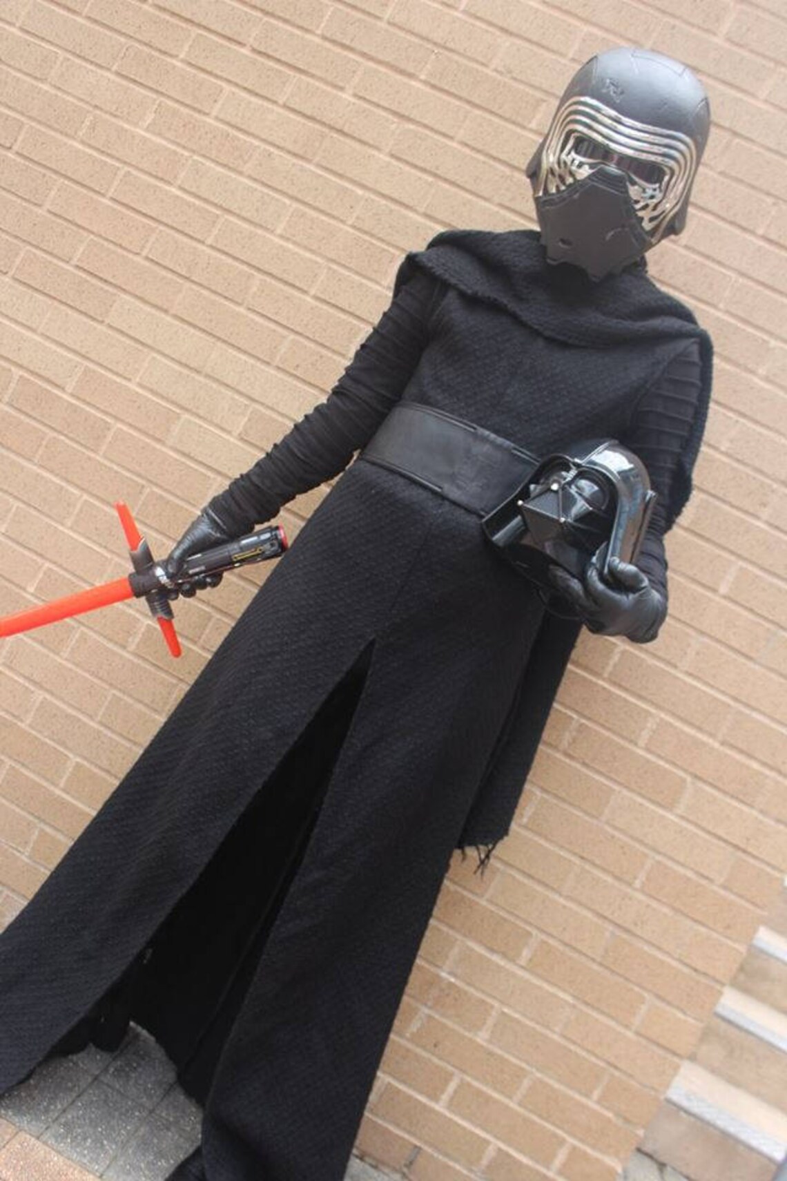 Kylo Ren cosplay costume from Star Wars Etsy