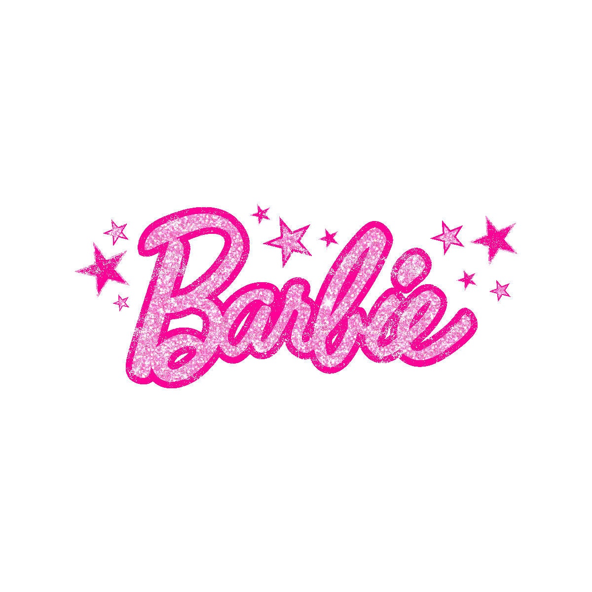 Barbie Doll Glitter Hot Pink Clipart Clip Art Digital Download - Etsy