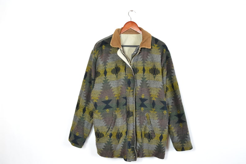 Vintage Reversible Light Tan Barn Jacket