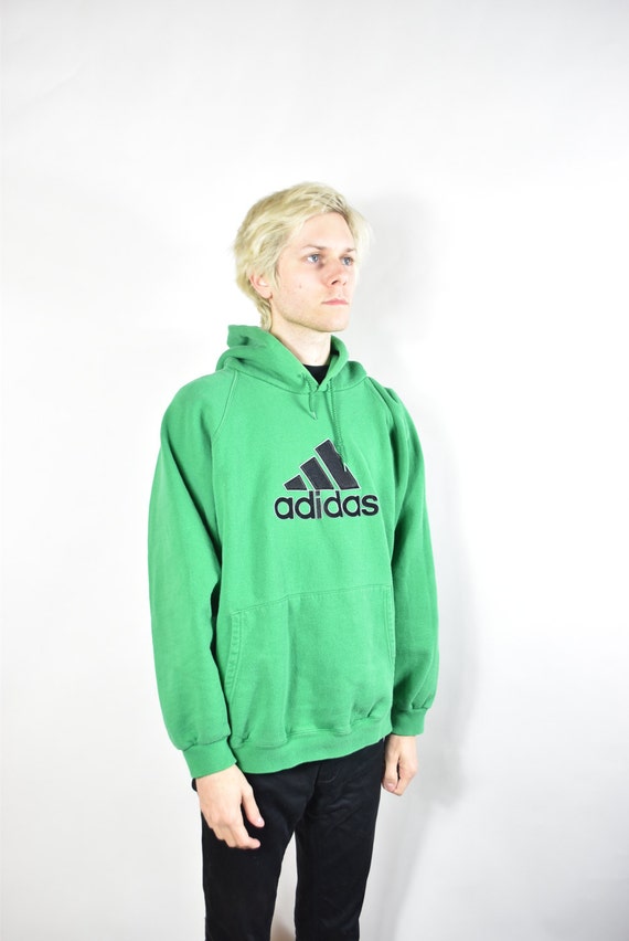 black and green adidas sweatshirt