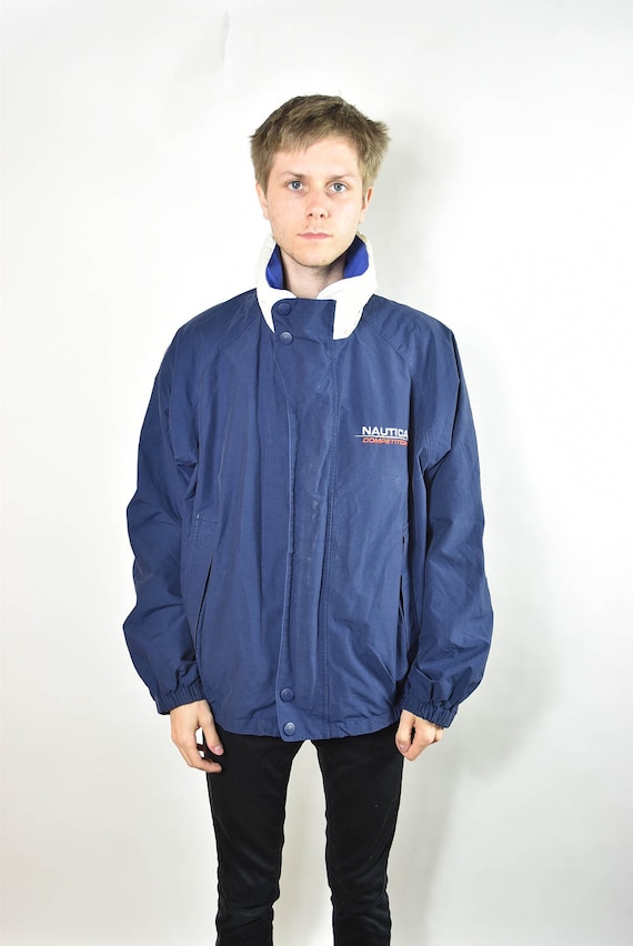 Vintage Blue and White Nautical Competition Nautic