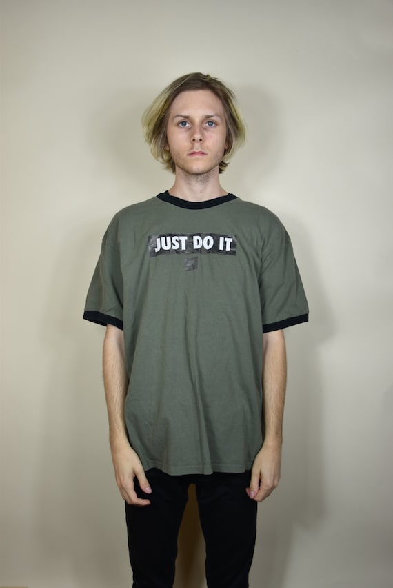 olive green just do it tracksuit