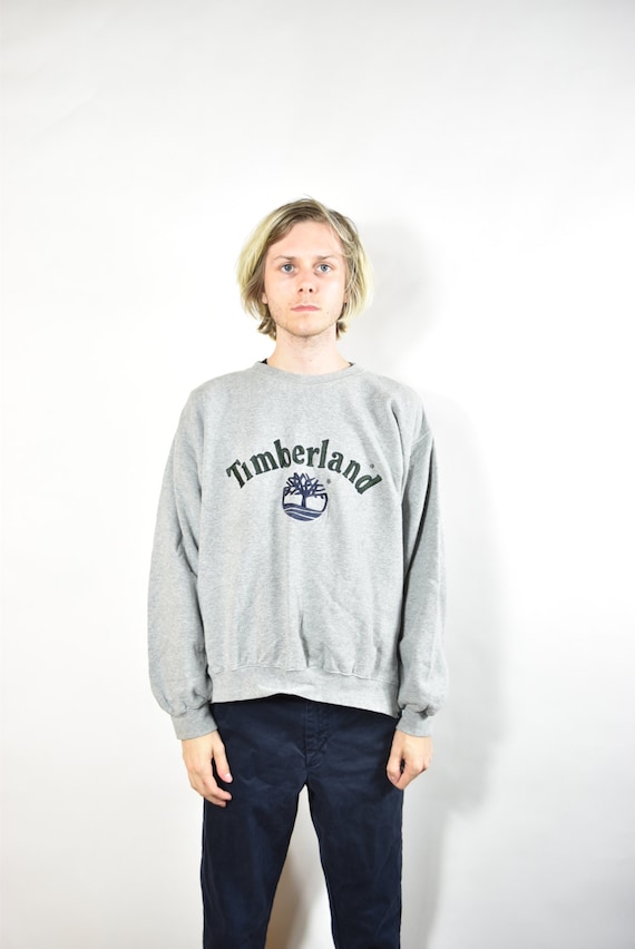 Vintage Grey Timberland Sweatshirt