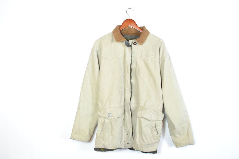 Vintage Reversible Light Tan Barn Jacket