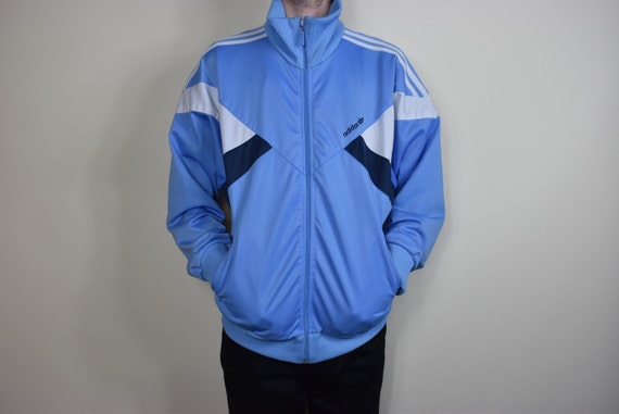 baby blue adidas track jacket