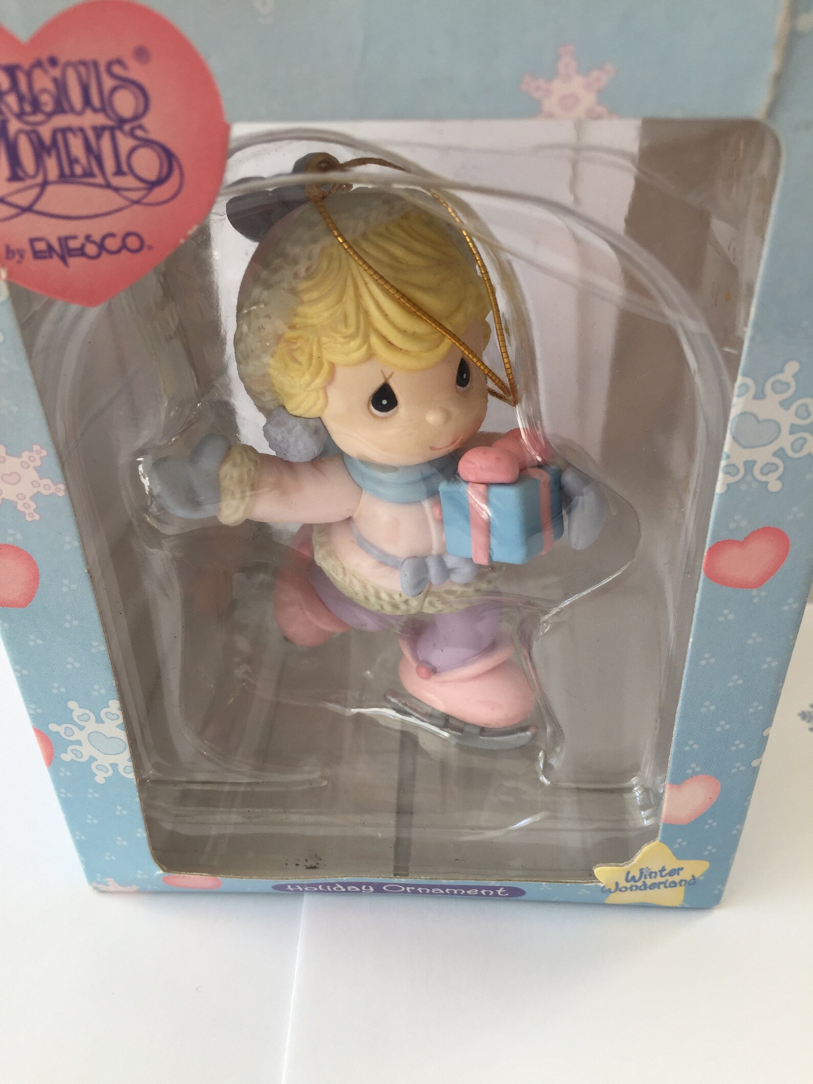 Precious Moments Ornament Winter Wonderland Skater New in Box Etsy