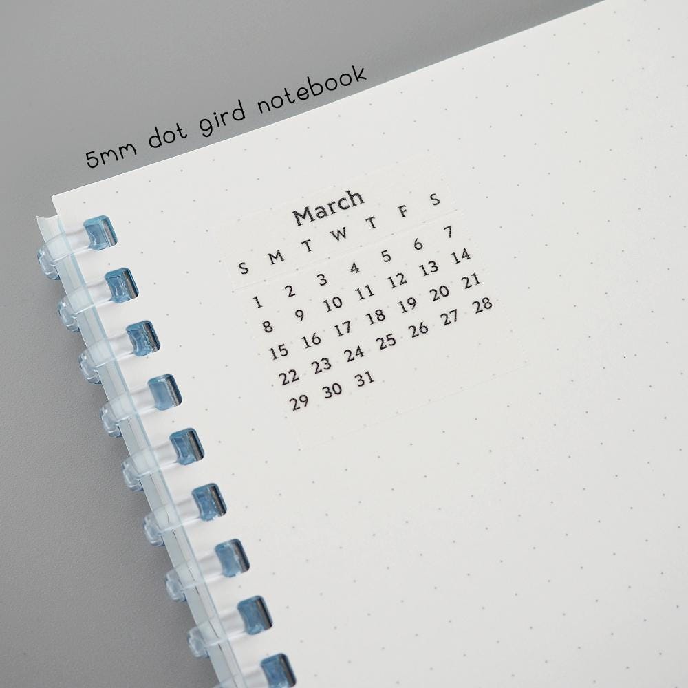 Japanese Sticker Calendar LAOMIS Japanese Mini Monthly Calendar Writable Washi Tape Stickers ...