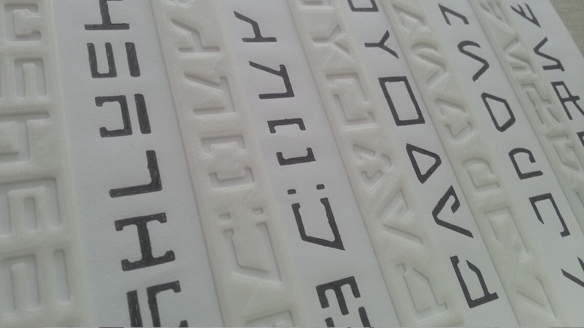 Star Wars Aurebesh Alphabet Templates - Etsy