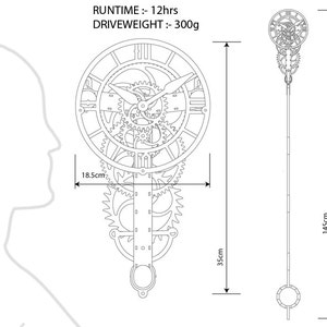 UNDECIMUS a paper and cardboard clock kit. image 5