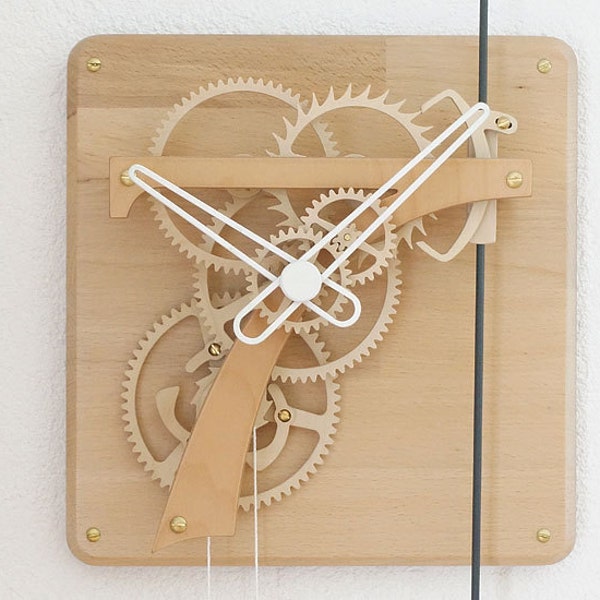 Wooden Clock Kit Etsy