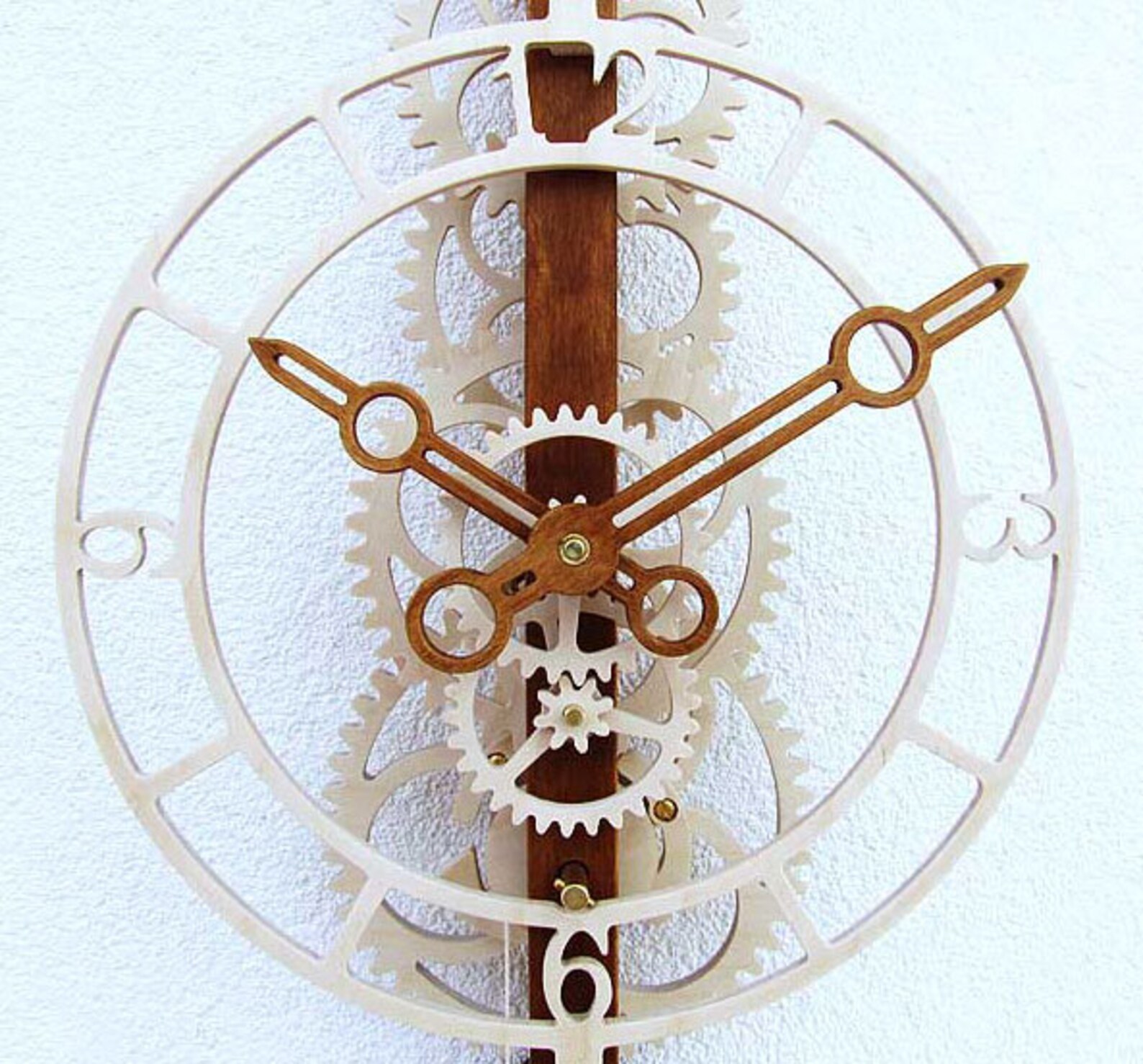 QUARTUS Wooden Clock Kit Etsy