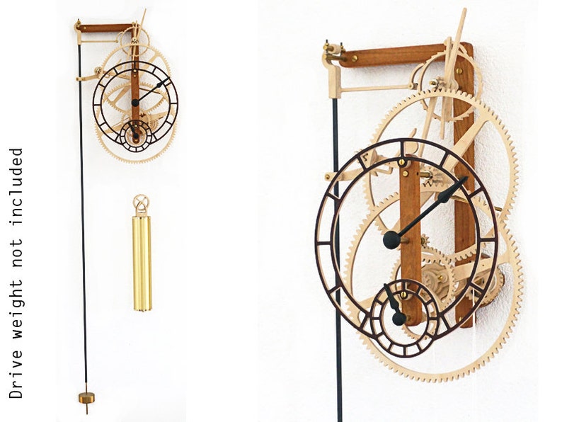NONUS Wooden Clock Kit Etsy