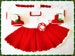 Crochet baby dress, Christmas baby dress, Crochet baby boots, red white baby set, Newborn dresses, baby christmas, baby dress headband boots 