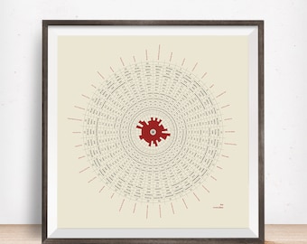 Arsenal Invincibles Art Print Gift , Arsenal present, Arsenal football present, Arsenal gift, Arsenal fan, gifts for Arsenal supporters