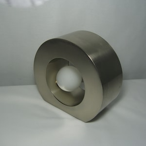Lampada d’accento, moderna di metà secolo, lampada da tavolo, Art Déco, post moderno, Lumimart Francia, vintage di lusso, rara