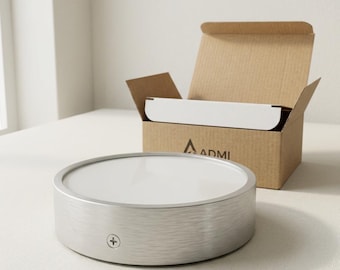 アールデコ調アルミ製壁付け燭台、オパリンガラス、BPMスペイン