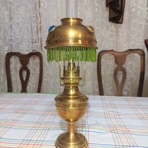 Oil Lamp, Art Nouveau style, Bourgeois Parisien, Christoffle design, luxury decor, unique