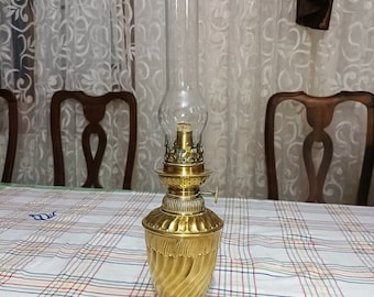 Olielamp, Art Nouveau stijl, Bourgeois Parisien, luxe inrichting, uniek