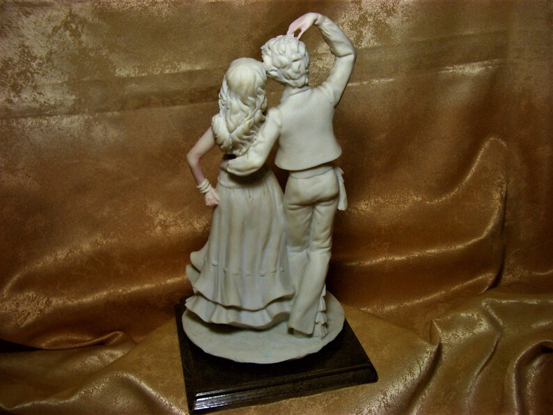 Alabaster Sculpted Art Nouveau Statue Flamenco By Etsy