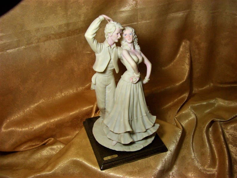 Alabaster Sculpted Art Nouveau Statue Flamenco By Etsy